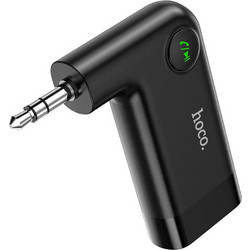 Hoco FM Transmitter Αυτοκινήτου E53 Dawn Sound V.5.0 με AUX - Μαύρο