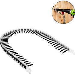 Βίδες Γυψοσανίδας σε Δεσμίδα 3.5x25mm για Αυτόματο Κατσαβίδι/Προσαρμογέα Δραπάνου Μαύρες 50 Τεμάχια OEM