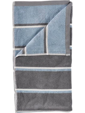 Zone Denmark - Sauna Bath Towel 140x70 cm - Grey, Blue Fog, Soft Grey