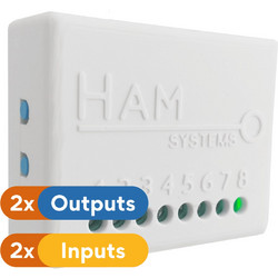 HAM SYSTEMS Wi-Fi Ρελέ για Αυτοματισμούς με 2 Εξόδους