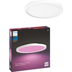 PHILIPS Hue White & Color Ambiance Έξυπνο Φωτιστικό Οροφής Surimu Round Panel