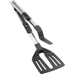 Leifheit LEIFHEIT 3089 BBQ Λαβή και Σπάτουλα Σερβιρίσματος Τρυπητή (2σε1)