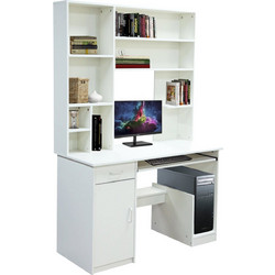 HomeMarkt Γραφείο Ξύλινο με Βιβλιοθήκη 120x55.5x182.5cm HM2032.03