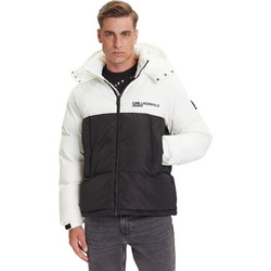 Tommy Jeans Archive Colorblock Ανδρικό Μπουφάν Χειμωνιάτικο Puffer Πολύχρωμο DM0DM14457-YBR