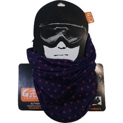 Διάφορες Μάρκες Men Diamonds Single Neck Warmer - BLUE/RED - 1023-1000-4013