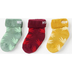 HUF Kids Plantlife Baby Seeds Sock 3-Pack - GOLD - SK00306-GOLD