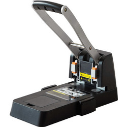 Deli Περφορατέρ Heavy Duty Με Οδηγό 150 Φύλλα Πλαστικό Expert Μαύρο