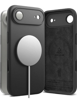 Ringke Silicone Magnetic MagSafe Case for iPhone 17 Air - Black