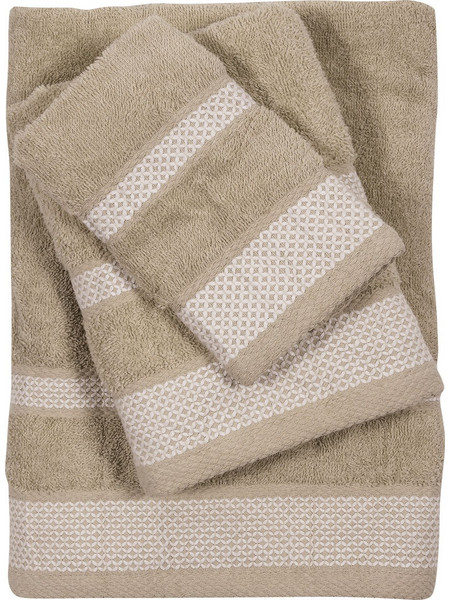 DAS HOME Σετ Πετσέτες 3 Τεμαχίων Best 0649 Γκρι 530708180649
