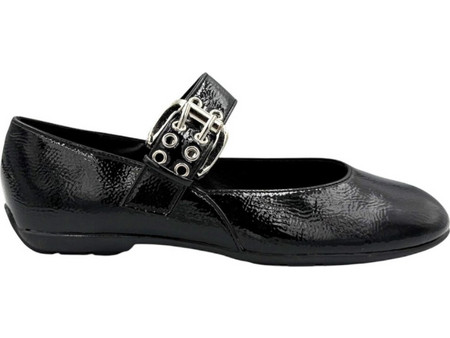 Γυναικεία Ballerinas Verde 28-4161 ΜΑΥΡΟ
