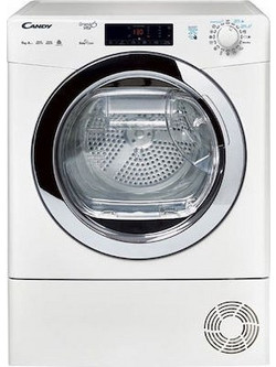 Candy GVS HY9A2TCE-S Στεγνωτήριο Ρούχων 9kg A++ με Αντλία Θερμότητας