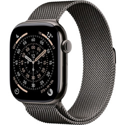 Apple Watch Series 11 Cellular 42mm Titanium Slate Milanese Loop Slate