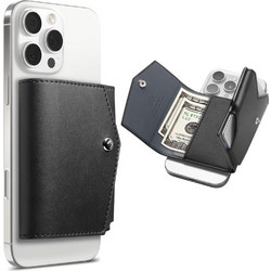 Spigen Valentinus Pro MagSafe Θήκη Καρτών Κινητού Black (AFA09442)