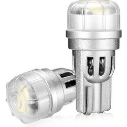 NovSight Λάμπες Αυτοκινήτου & Μοτοσυκλέτας T10 LED 6500K Ψυχρό Λευκό 12V 3W 2τμχ A500 SL2 T10W