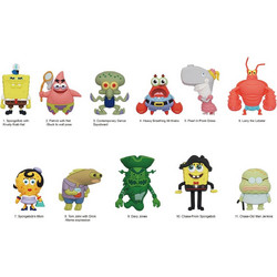Monogram: Nickelodeon - SpongeBob SquarePants (Blind Bag/Random) 3D Foam Bag Clips Figures