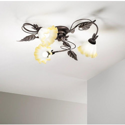 Luce Πλαφονιέρα Οροφής με Ντουί E14 I-TRISTANO-PL3 8031414906055