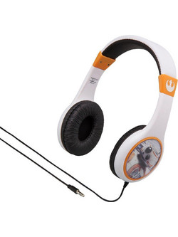 eKids Star Wars SW-136 Ενσύρματα Παιδικά Ακουστικά On Ear Λευκά Μπεζ