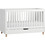 PoliHome Simple Πολυμορφική Κούνια για Στρώμα 70x140cm Λευκή