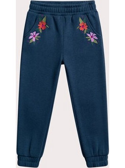Παιδικό Παντελόνι για Κορίτσια Navy Embroidery ΜΠΛΕ