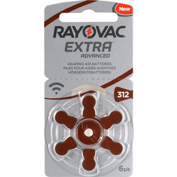 Rayovac Extra Mercury Free 13 6τμχ