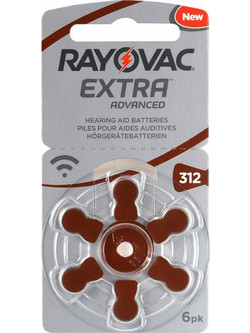 Rayovac Extra Mercury Free 13 6τμχ
