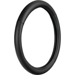ΚΑΛΥΜΜΑ ΤΙΜΟΝΙΟΥ 30-34CM ΔΕΡΜΑ SKEENTEX ΜΑΥΡΟ CLASSIC PREMIUM GRAN PREE LAMPA - 1 ΤΕΜ
