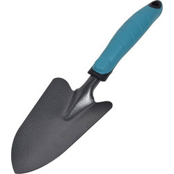 Φτυάρι Κήπου Μεταλλικό PP Μπλε Μαύρη Λαβή 34cm
