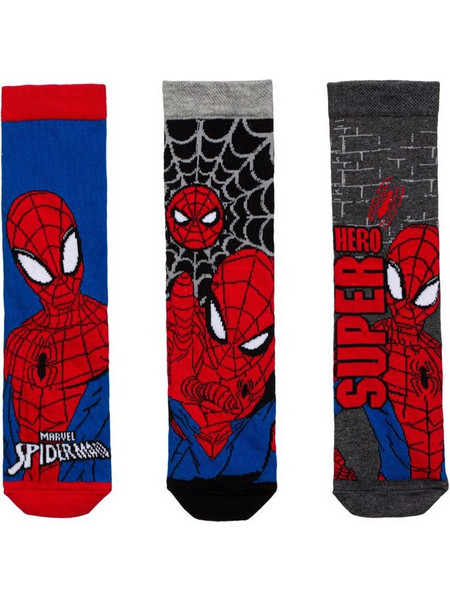 Κάλτσες Χειμερινές για Αγόρι Spiderman - 3 ζευγ