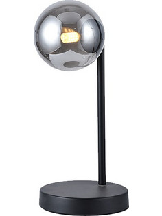 ALBERTO TABLE LAMP 1XG9 BLACK - 955ALBERTO1T