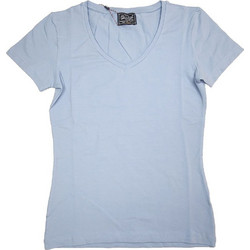 Paco & Co Wmn's Basic V T-Shirt 2432811 Lt. Blue