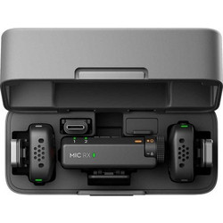 DJI Mic Mini (2 TX + 1 RX) Σετ 2 Μικρόφωνα Πέτου XLR
