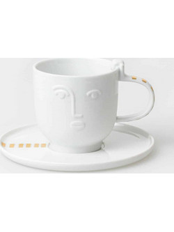 Raeder Φλιτζάνι Cappuccino & Τσαγιού Πορσελάνης Λευκό 170ml RD0017485