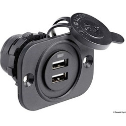 Πρίζα με 2 θύρες USB