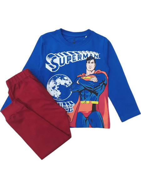 Πιτζάμα Μακρυμάνικη Superman Red 80202550003