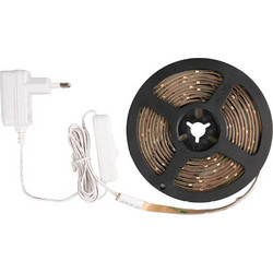 Ταινία LED 3M 12V/6W 4000K με τροφοδοτικό LEDSTND-2835-12308S202/3-WL