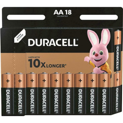 Duracell Alkaline AA 18τμχ