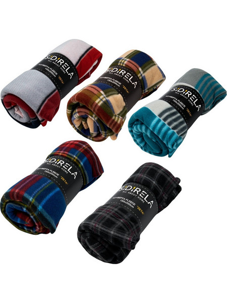Κουβέρτα fleece Ζέτα - 150x220cm 24τμχ/κιβ-41153