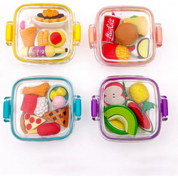 Fancy Erasers in Lunchbox: Picnic
