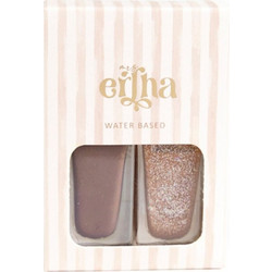 Mrs Ertha Choco Charm Σετ 2 Βερνίκια Νυχιών