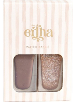Mrs Ertha Choco Charm Σετ 2 Βερνίκια Νυχιών
