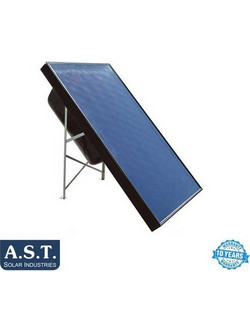 A.S.T. Compact Ηλιακός Θερμοσίφωνας 120lt 1.98m² Glass Διπλής Ενέργειας Κεραμοσκεπής