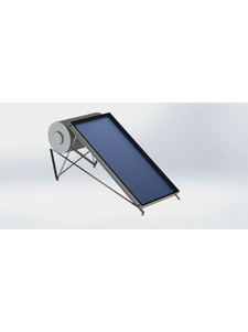 BIGSOLAR Eco Plus Glass Ηλιακός Θερμοσίφωνας 160lt 2.5m² Διπλής Ενέργειας