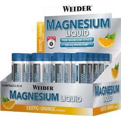 Weider Magnesium Liquid Exotic Orange 20x25ml