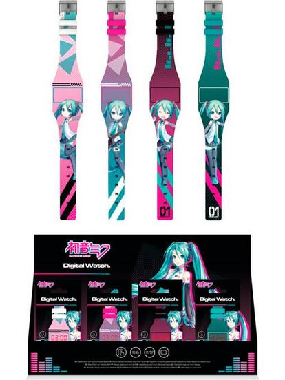 Hatsune Miku assorted Digital watch 16 Τεμ