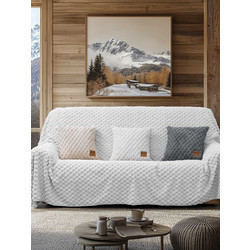 MADI Ριχτάρι Πολυθρόνας 180x180 Maisony White