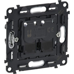 Μηχανισμός Valena Life Πρίζας 2xRJ45 UTP CAT6Α Πληροφορικης (753045)