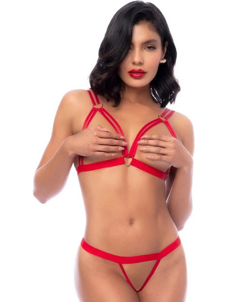 Mapale- Red 2-Piece Set - MAL8907RD