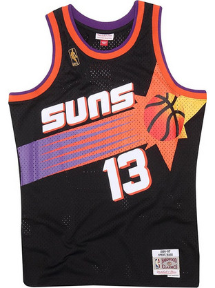 Mitchell & Ness NBA Phoenix Suns Steve Nash Jersey Μαύρο SMJYGS18203-PSUBLCK
