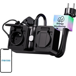 Meross MOP320MA-Eu Wifi Smart Power strip, εξωτερικού χώρου, IP44 (Matter) - (MOP320MA-EU(N))