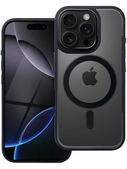 Θήκη COLOR EDGE MAG COVER συμβατή με MagSafe για iPhone 12 Pro Max Μαύρο